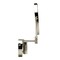 Alfi Brand ALFI brand ABM8WR-BN 8" Round Wall Mount 5x Magnify Cosmetic Mirror ABM8WR-BN - alternate 6